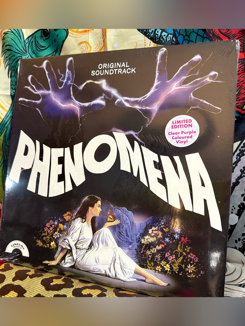 🔥NEW PHENOMENA OST Soundtrack LP Dario Argento Goblin Claudio Simonetti 2014 AMS